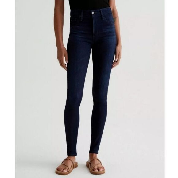 AG Adriano Goldschmied -1174 Jeans The Farrah High-Rise Skinny In Brooks Size 30 - Picture 1 of 11
